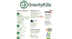 Desktop Screenshot of gravitykills.net
